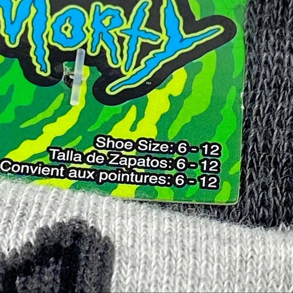 Mens CN Adult Swim Rick and Morty Crew Socks 6-12 - Picture 5 of 5